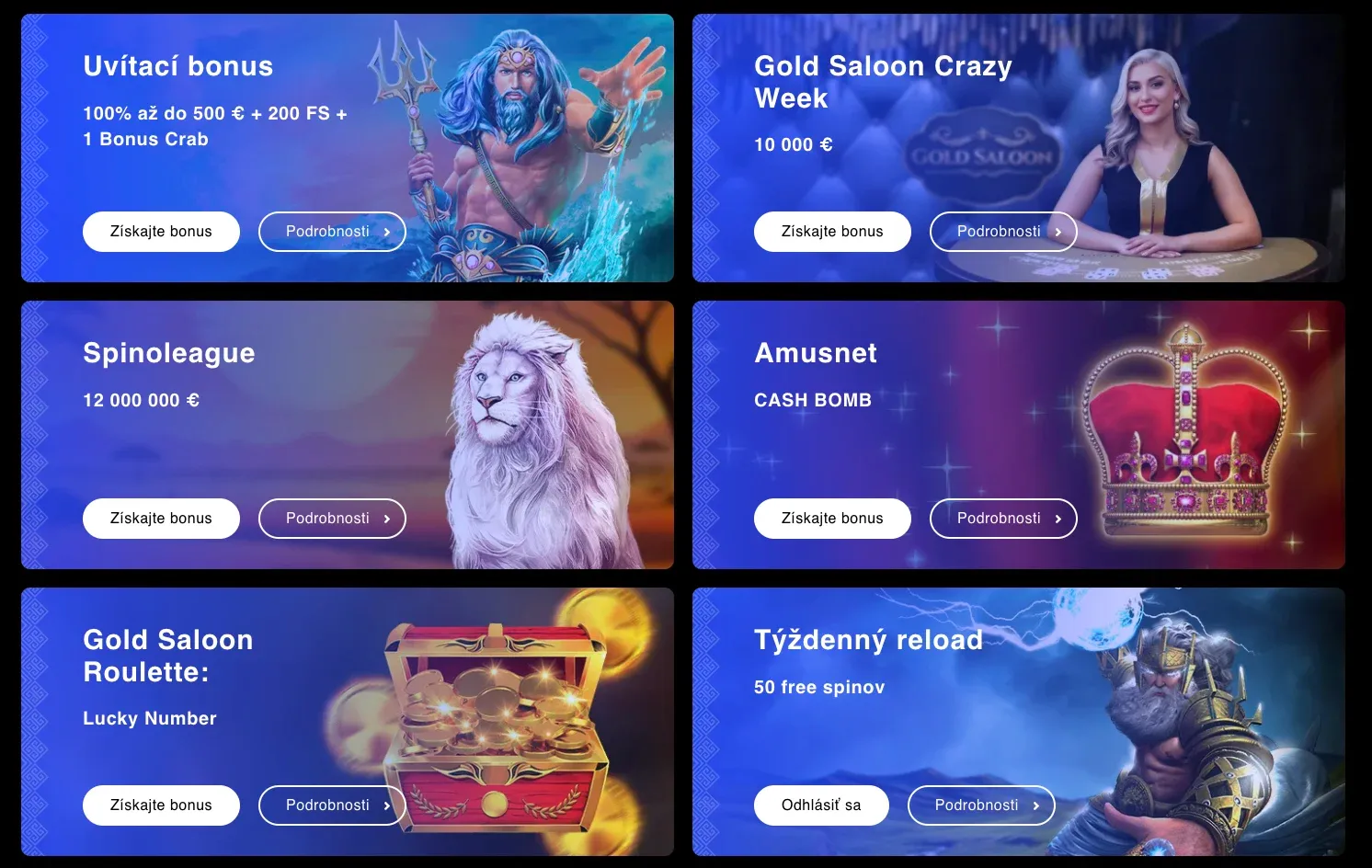 Kasínové bonusy v Librabet